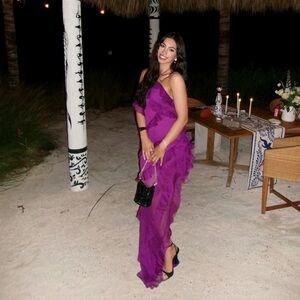 Mia Gown in Orchid Elliat